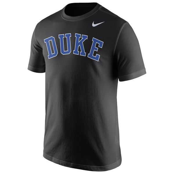 Duke Blue Devils Nike Wordmark WEM T-Shirt - Black,We sell and wholesale Duke Blue Devils Nike Wordmark WEM T-Shirt - Black on line form chian!